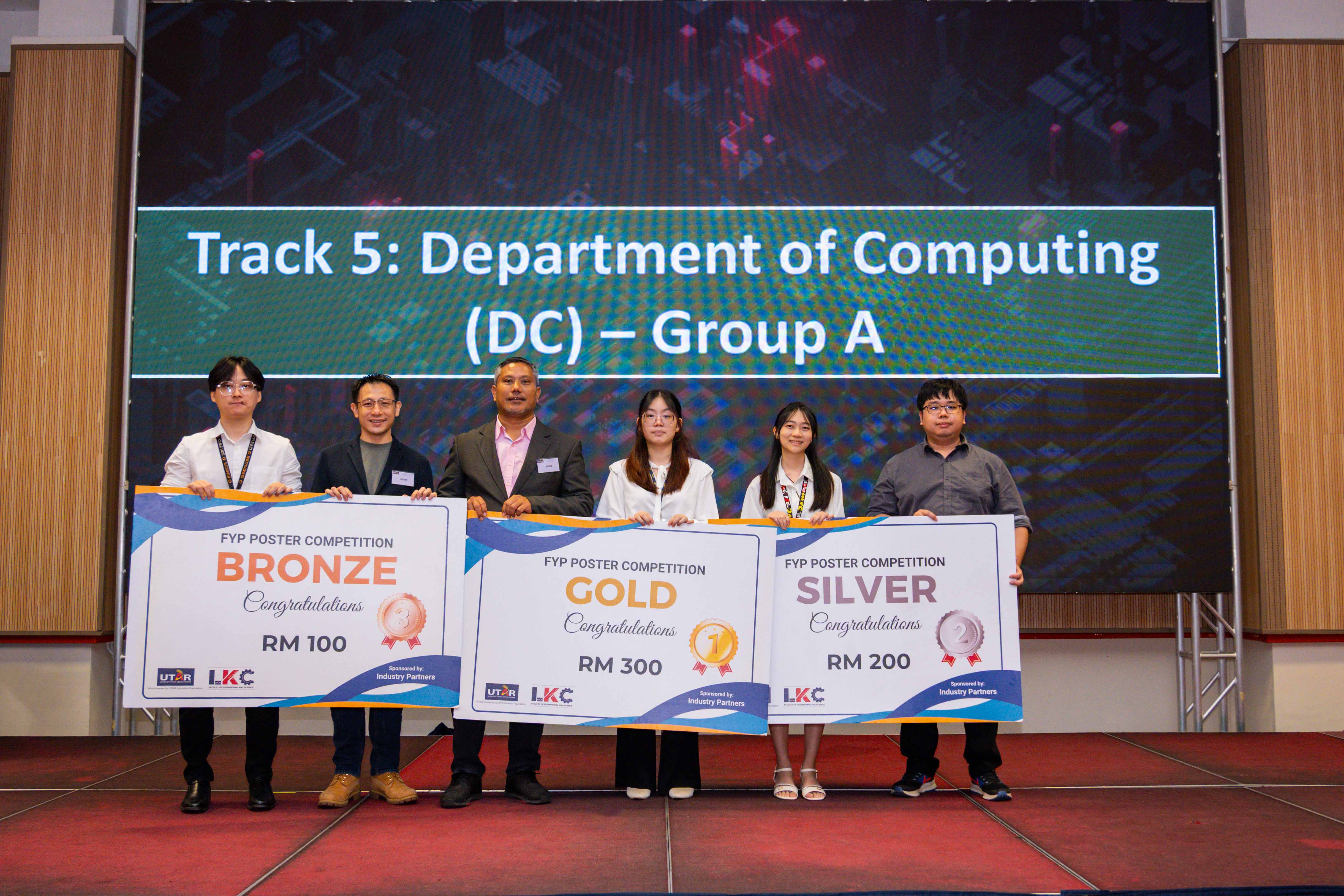 Winners of track one