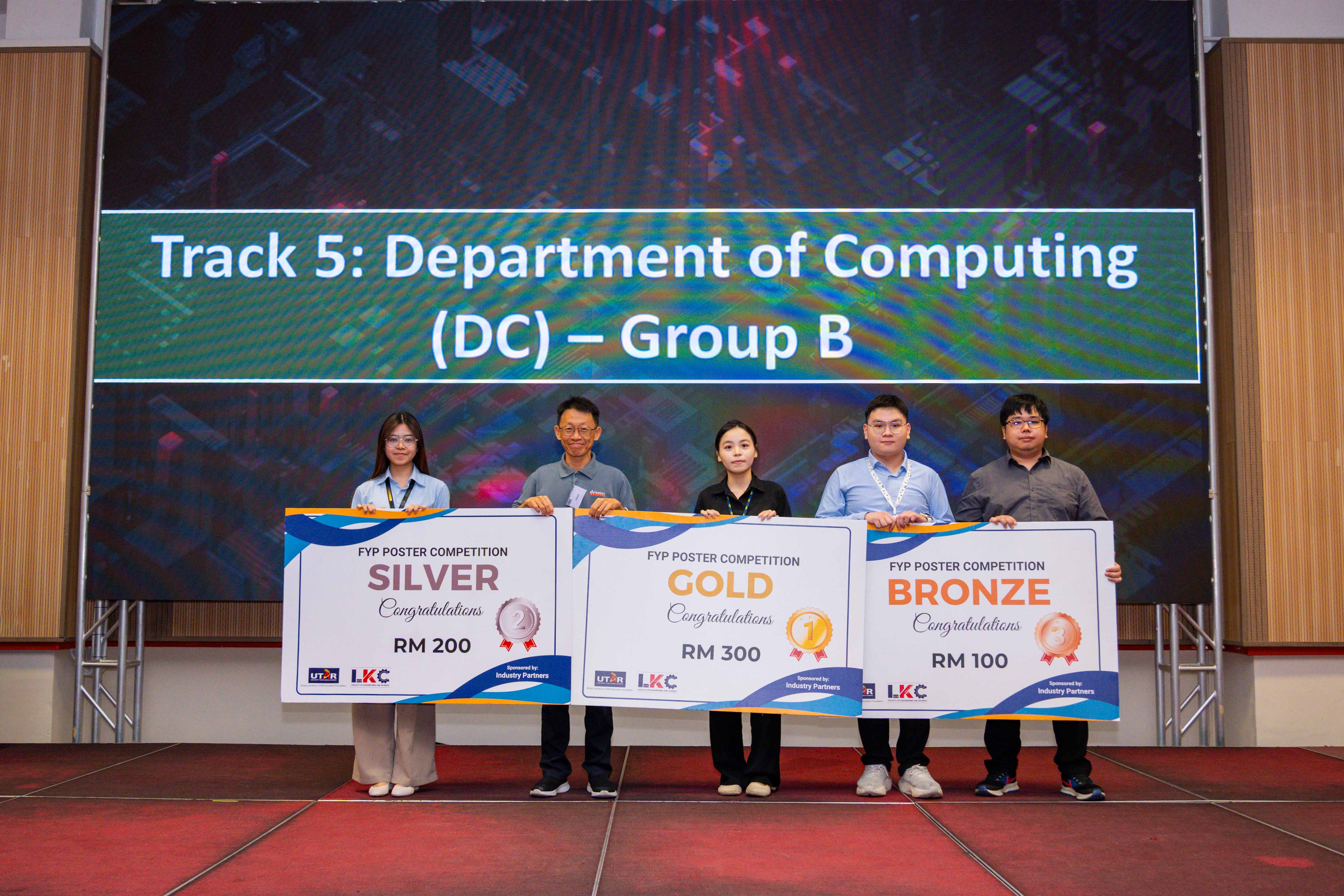 Winners of track one