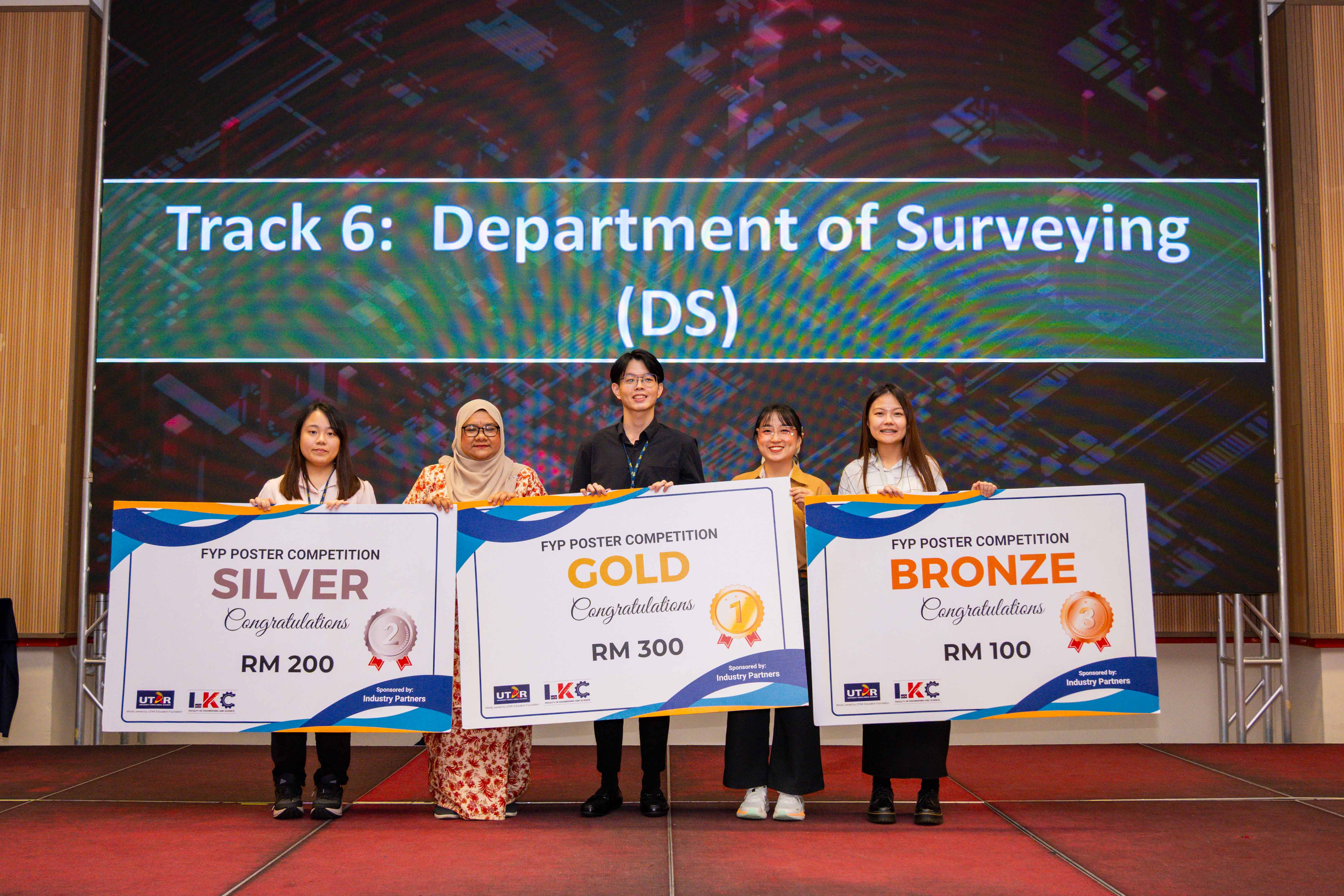 Winners of track one