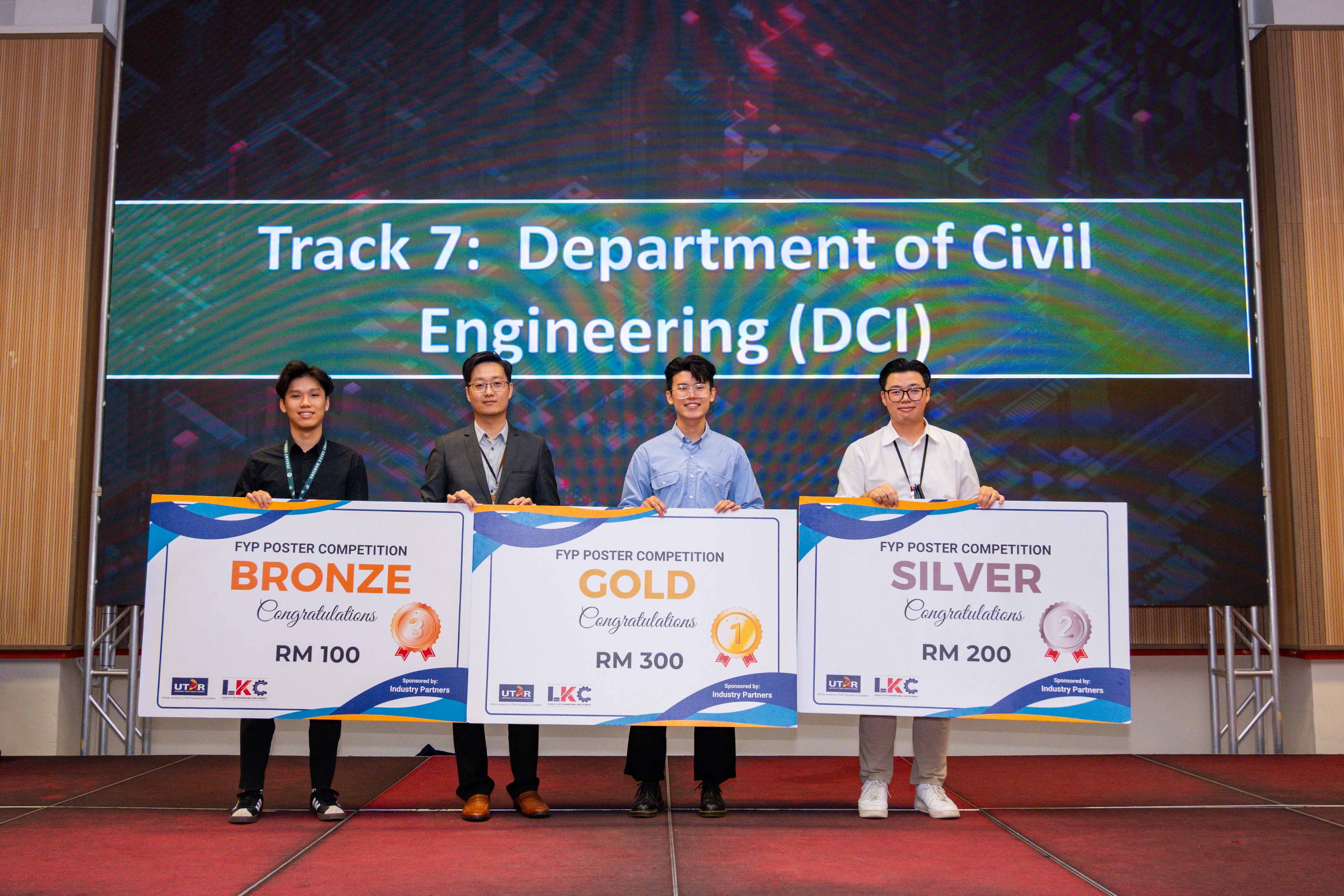 Winners of track one