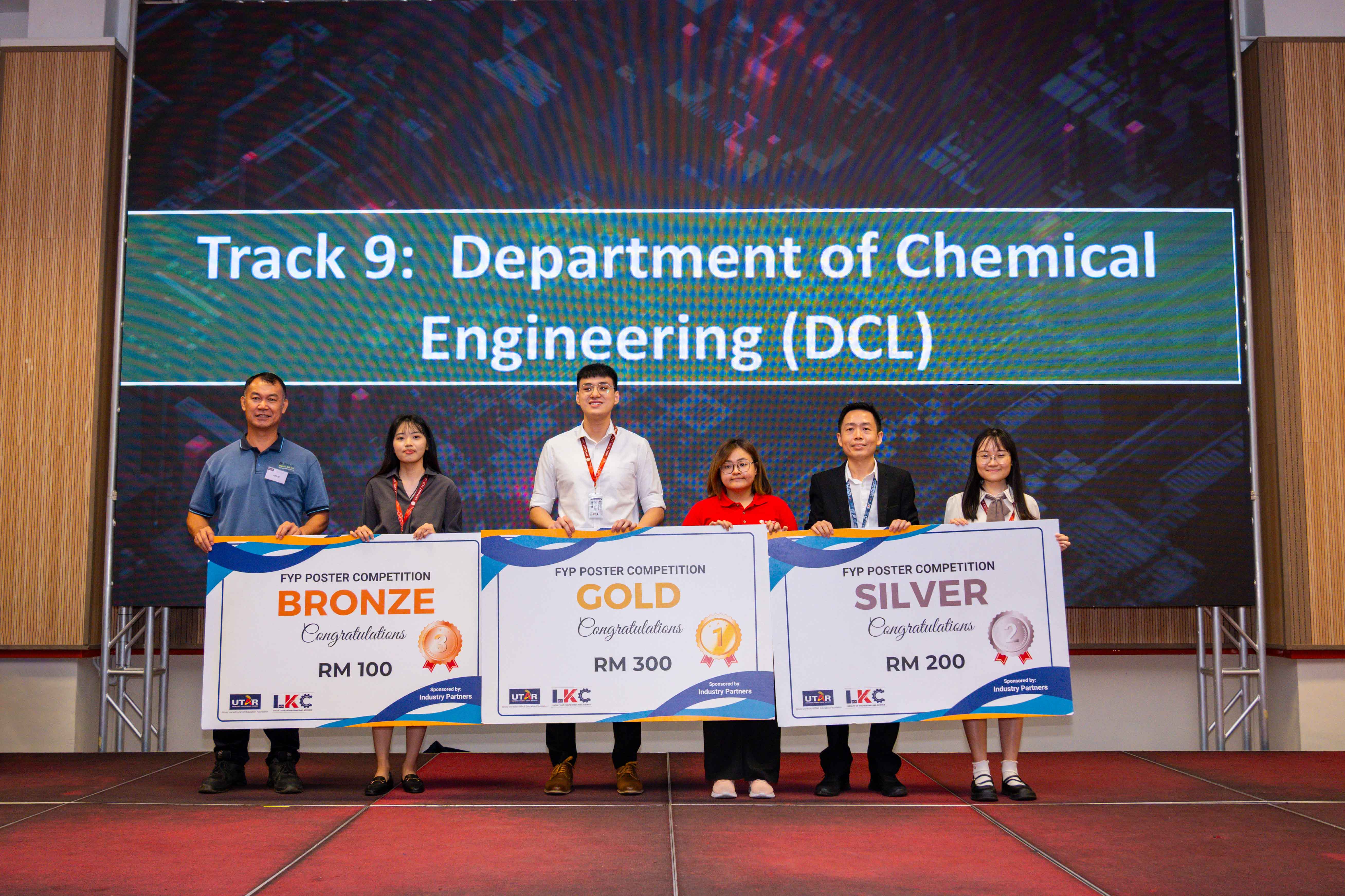 Winners of track one