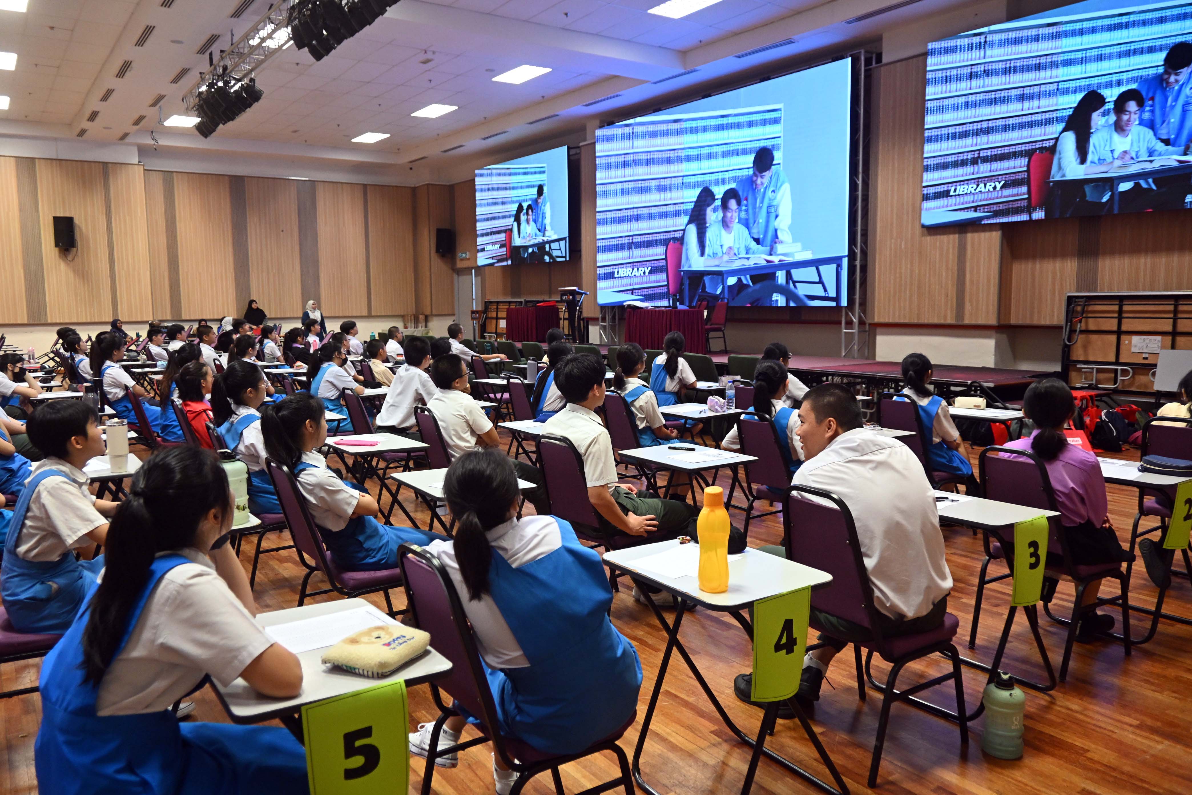 Participants at the competition