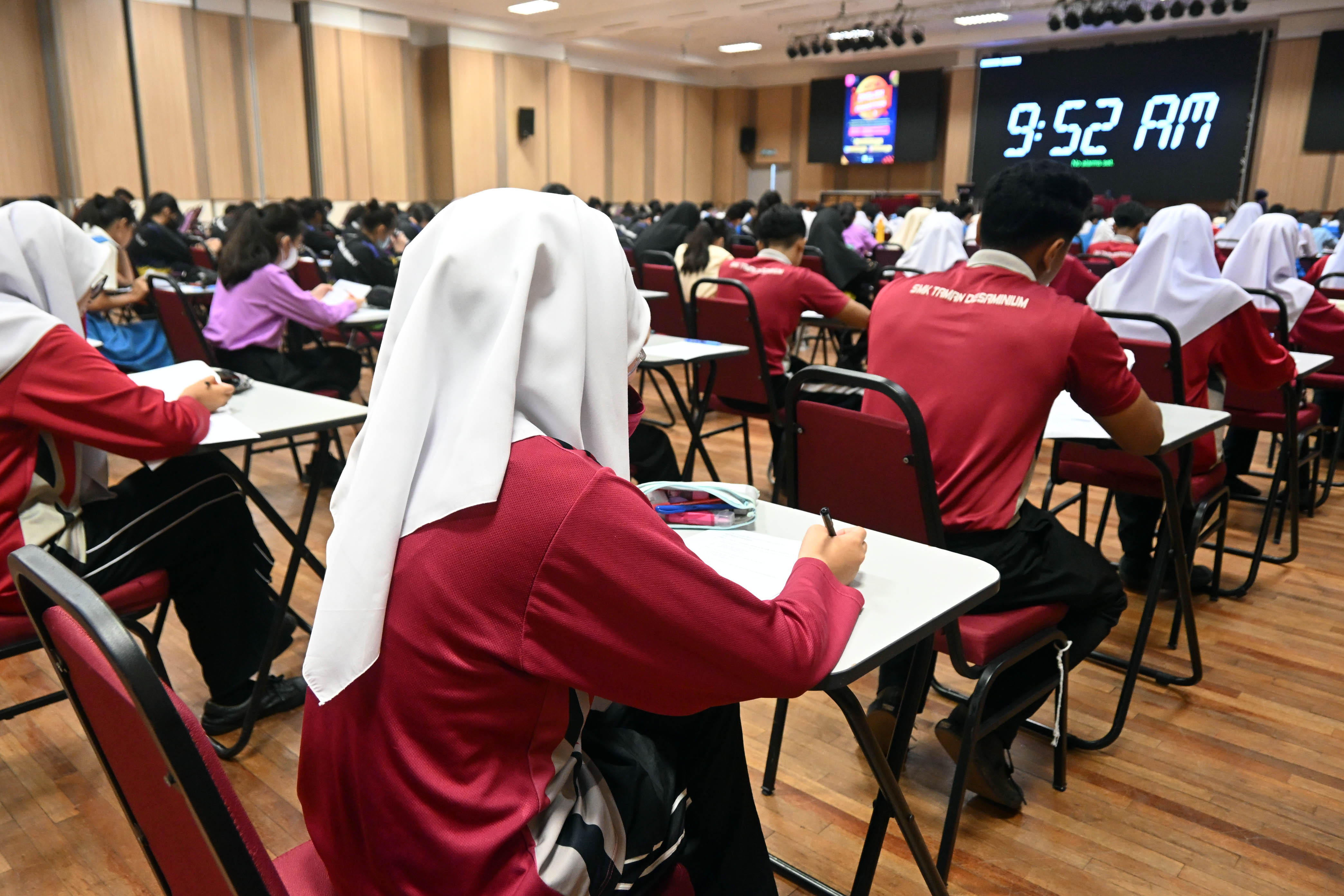 Participants at the competition