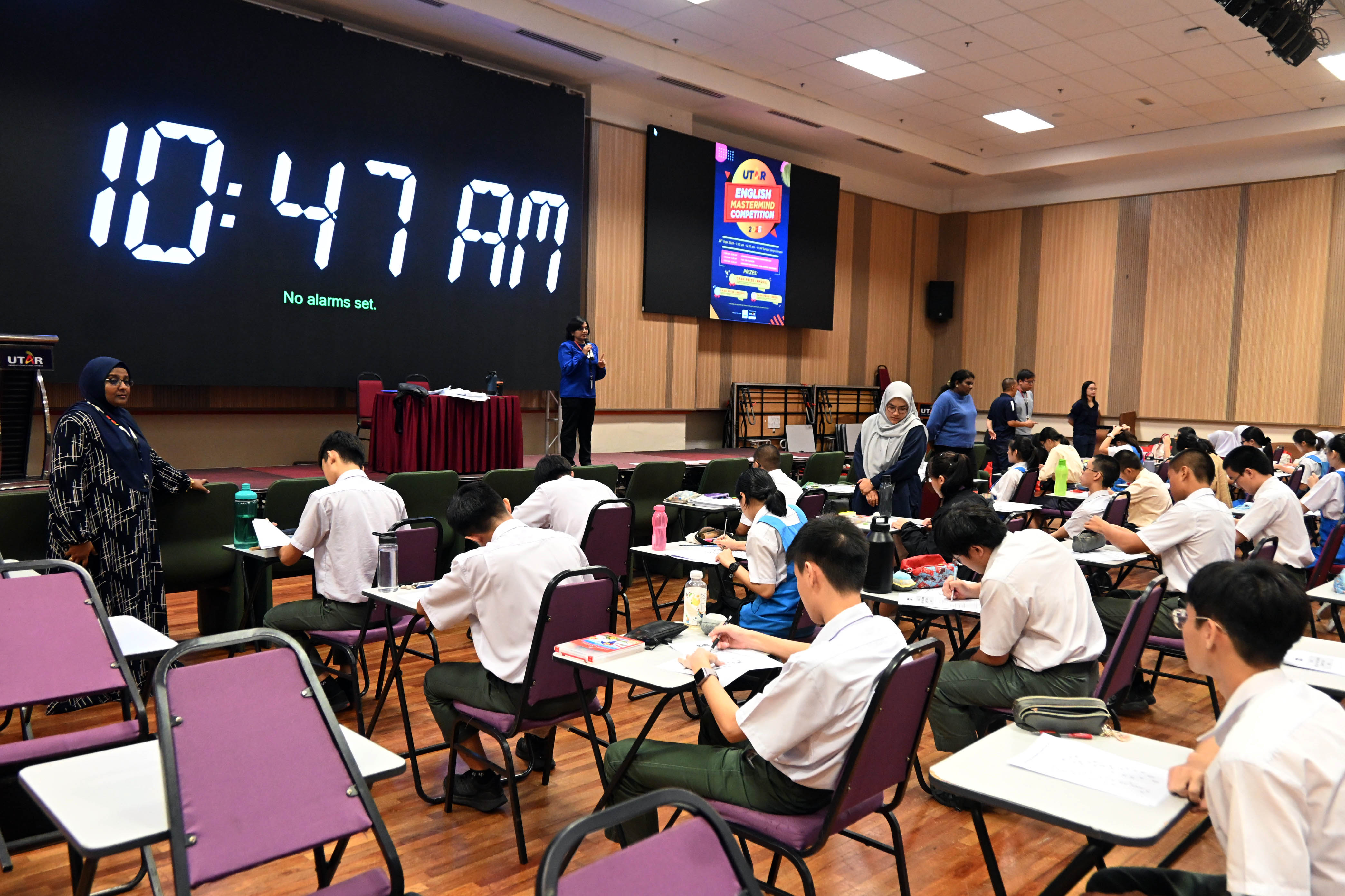 Participants at the competition