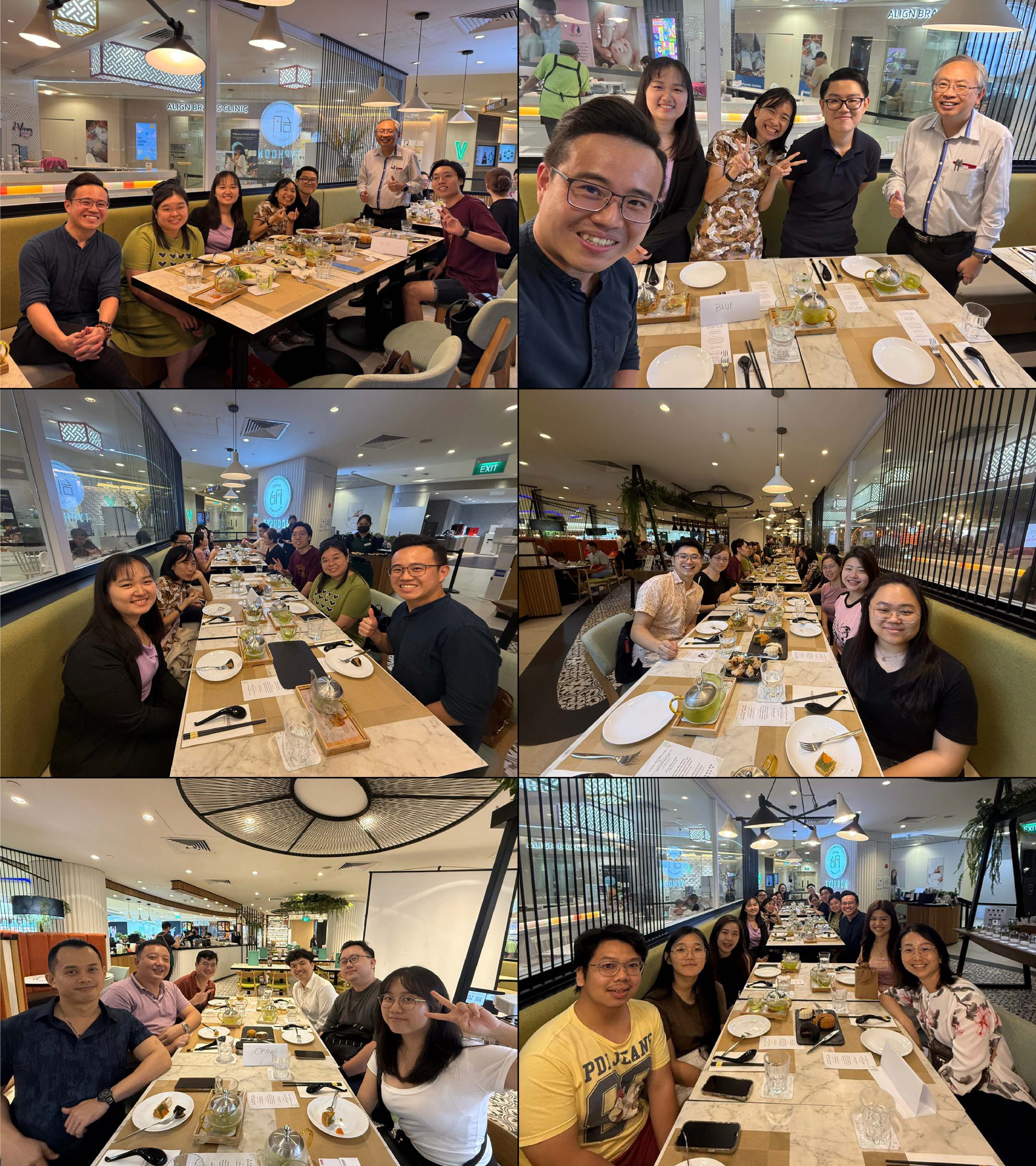 Smiles all around as they celebrate friendship and connection at the UTAR Alumni Singapore Gathering