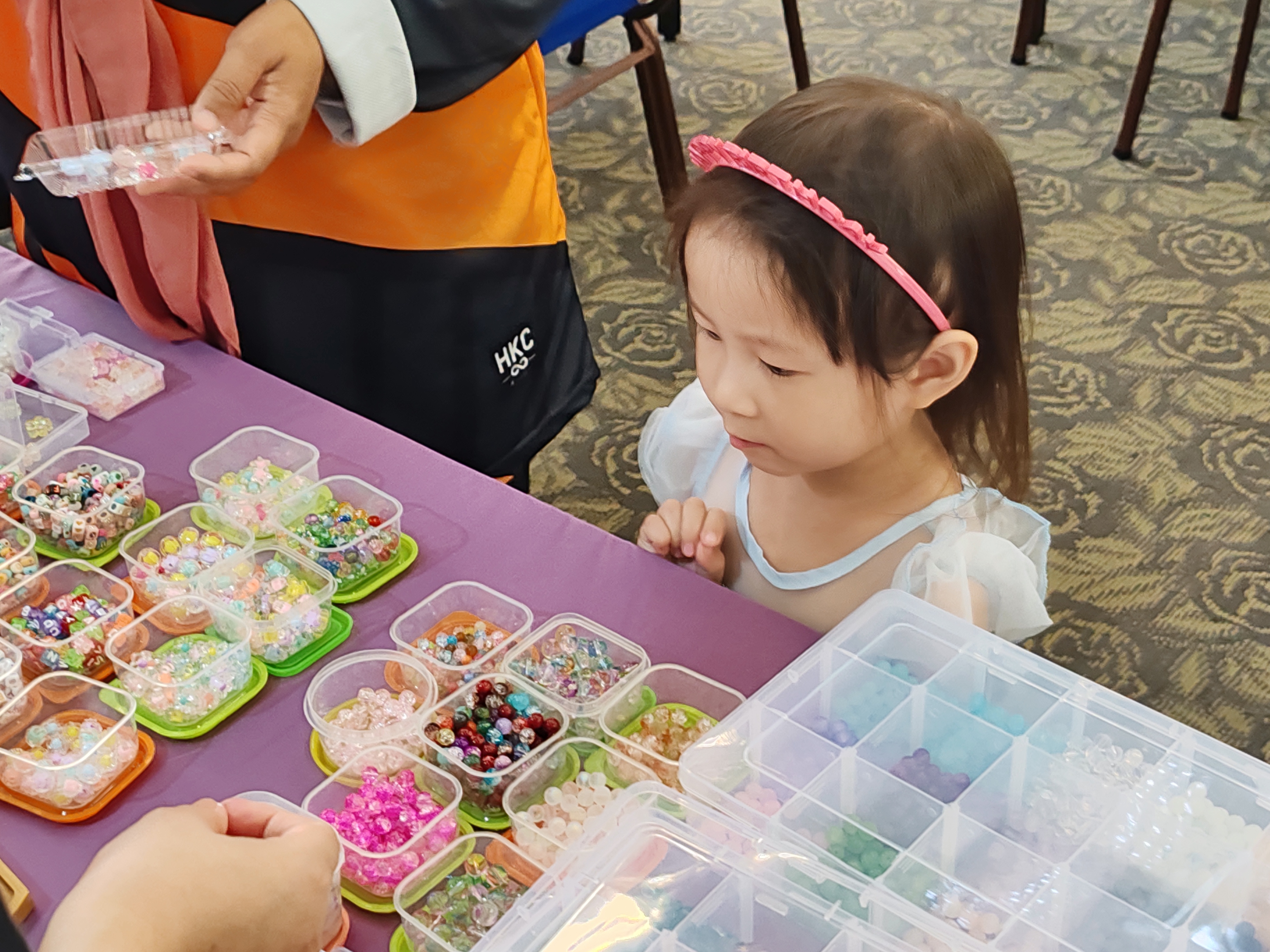 Children engaging in hands-on activity