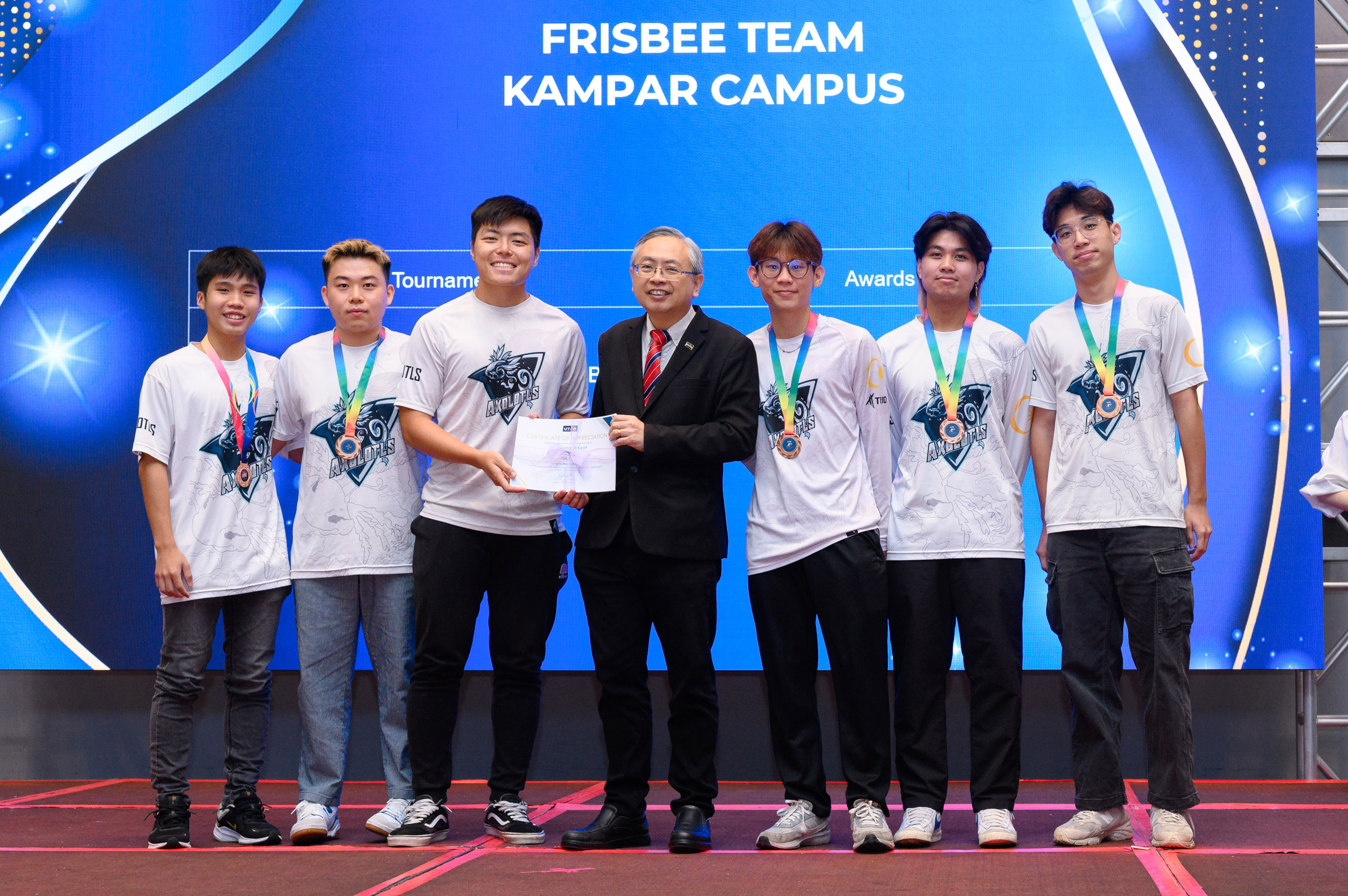 The sports representatives of both campuses