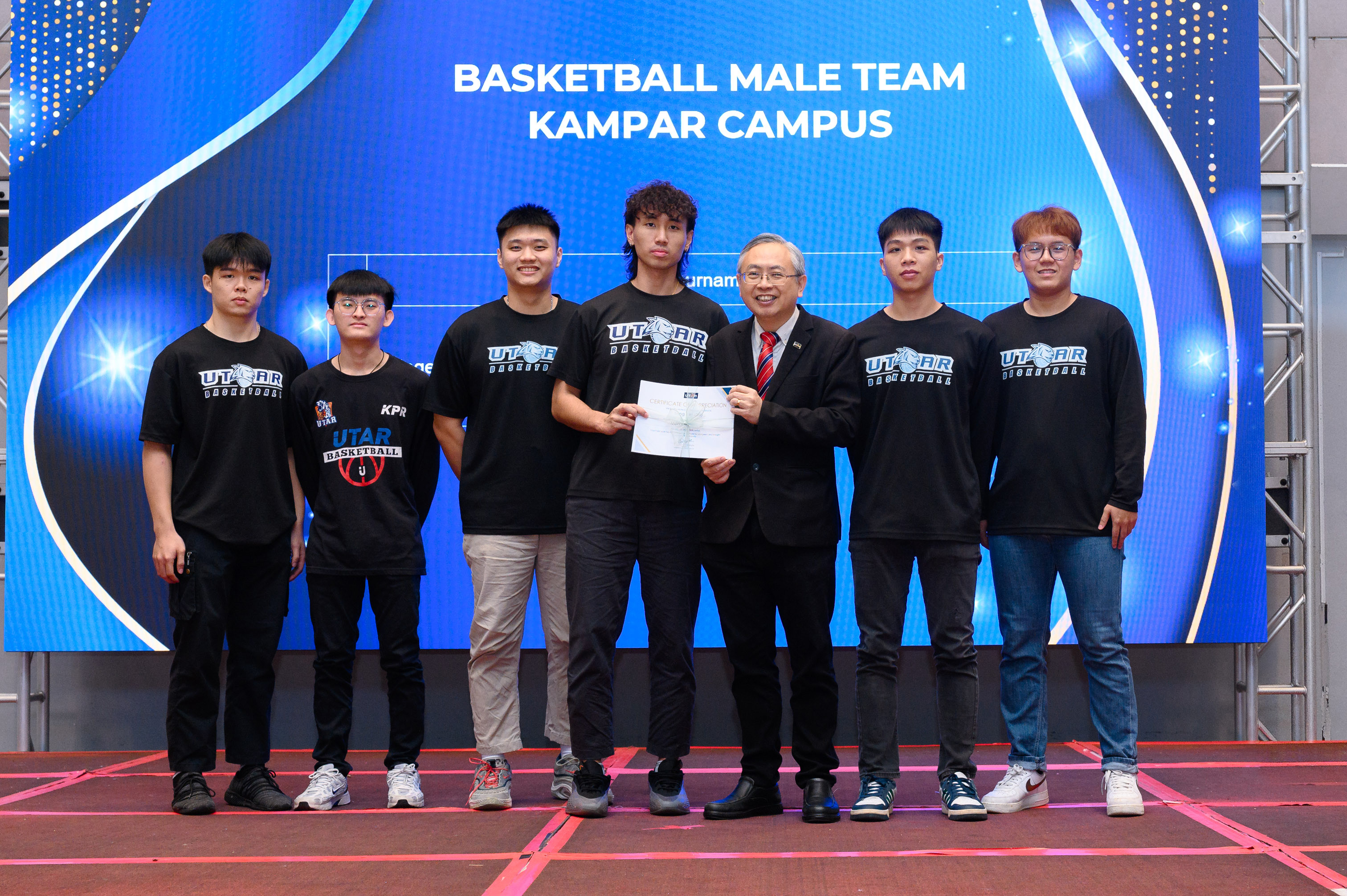 The sports representatives of both campuses
