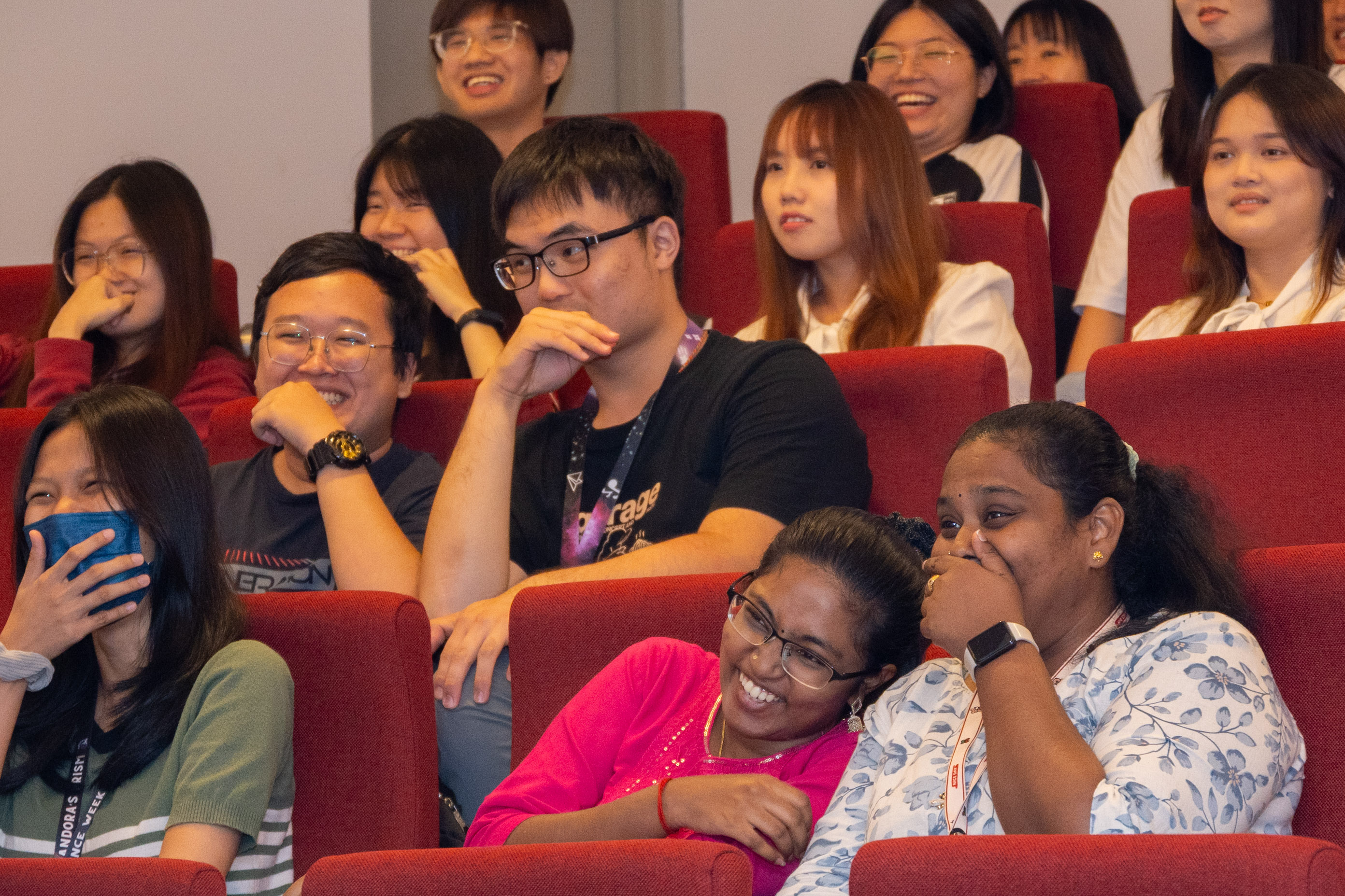 Ms Clover Quah sharing her marketing experience during the talk