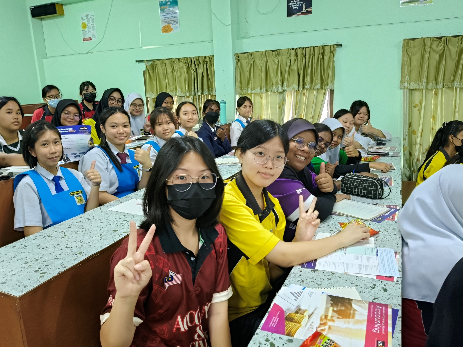 Students enjoying the workshop