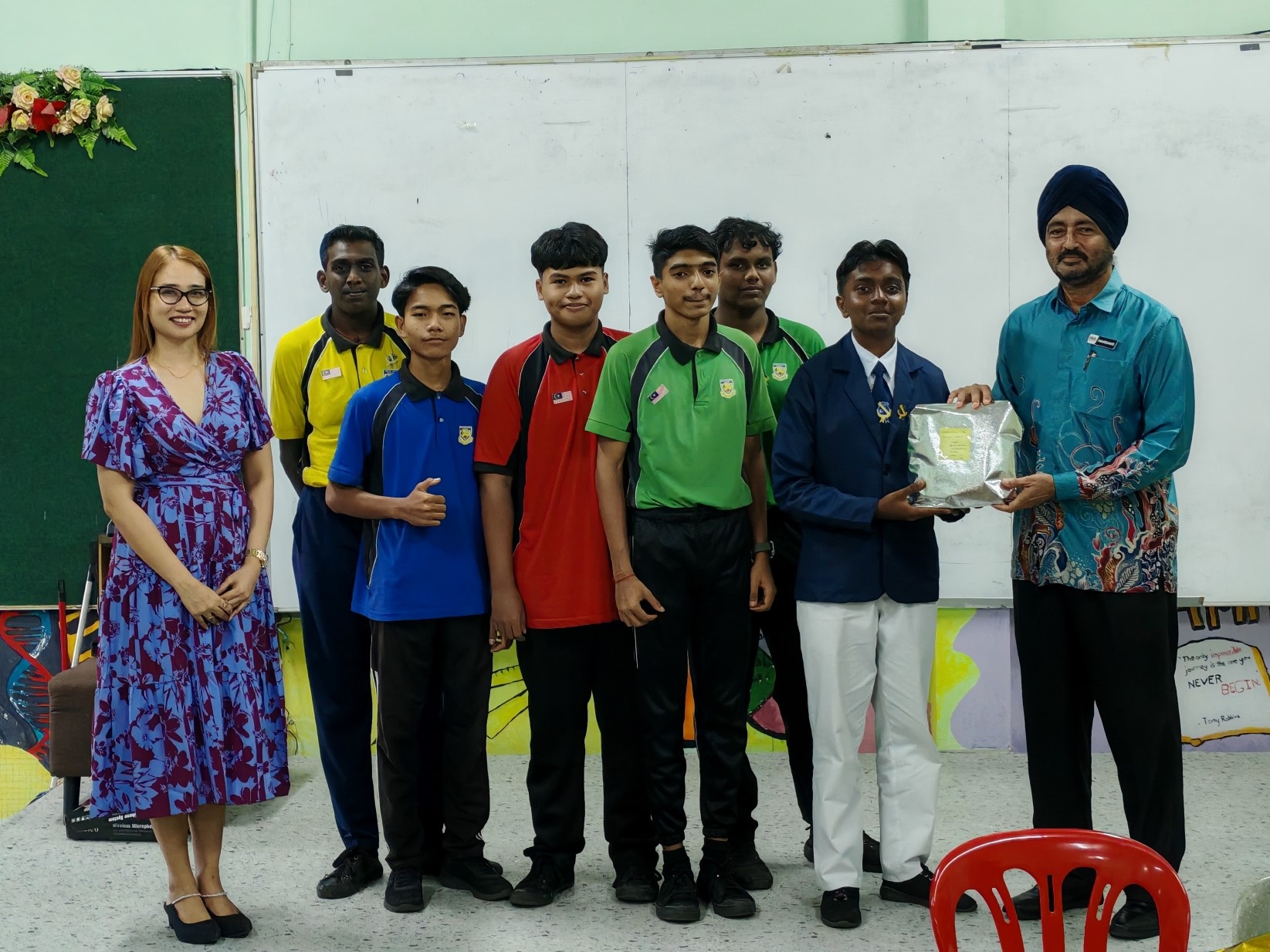 The top three winners