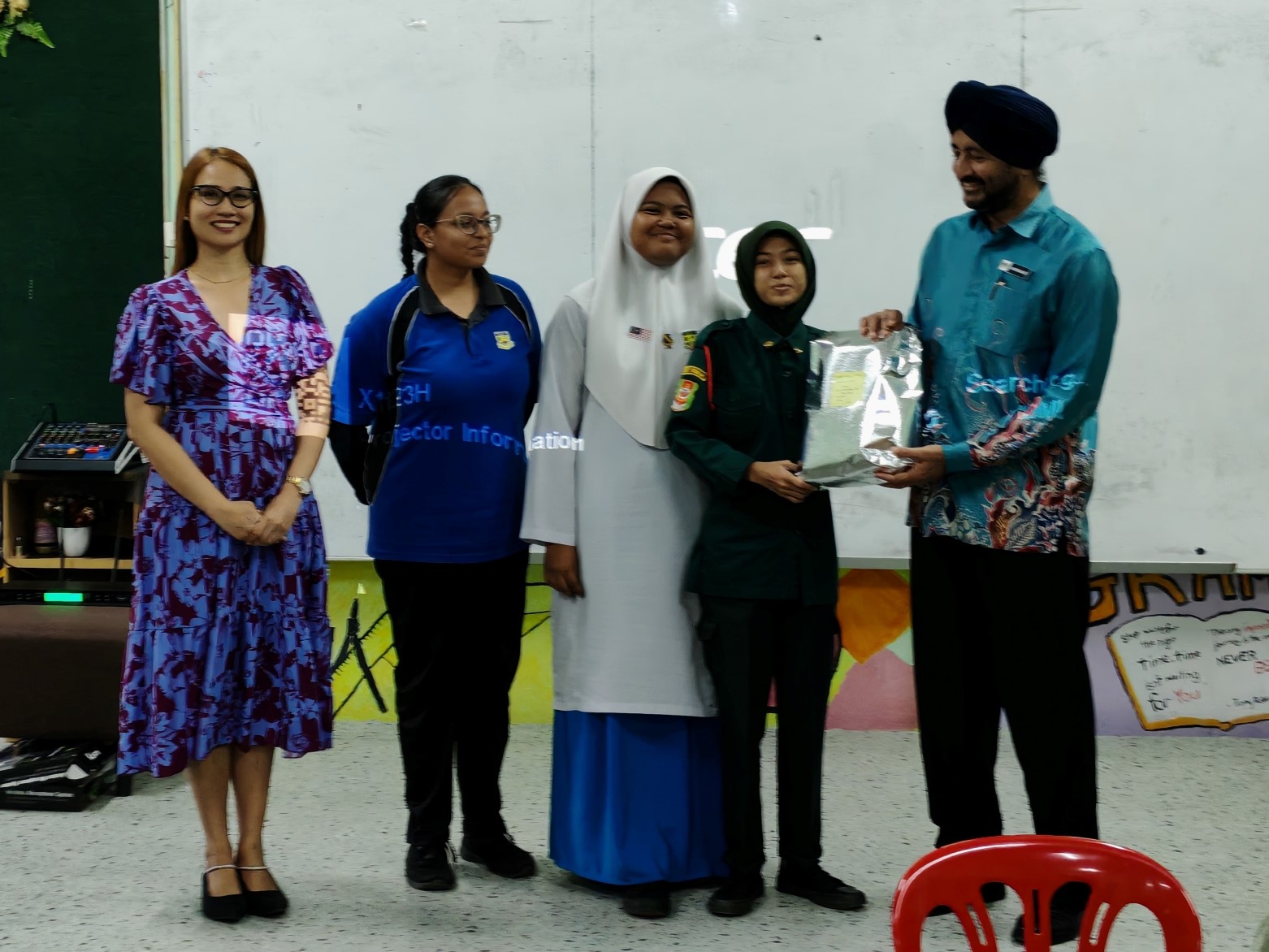 The top three winners