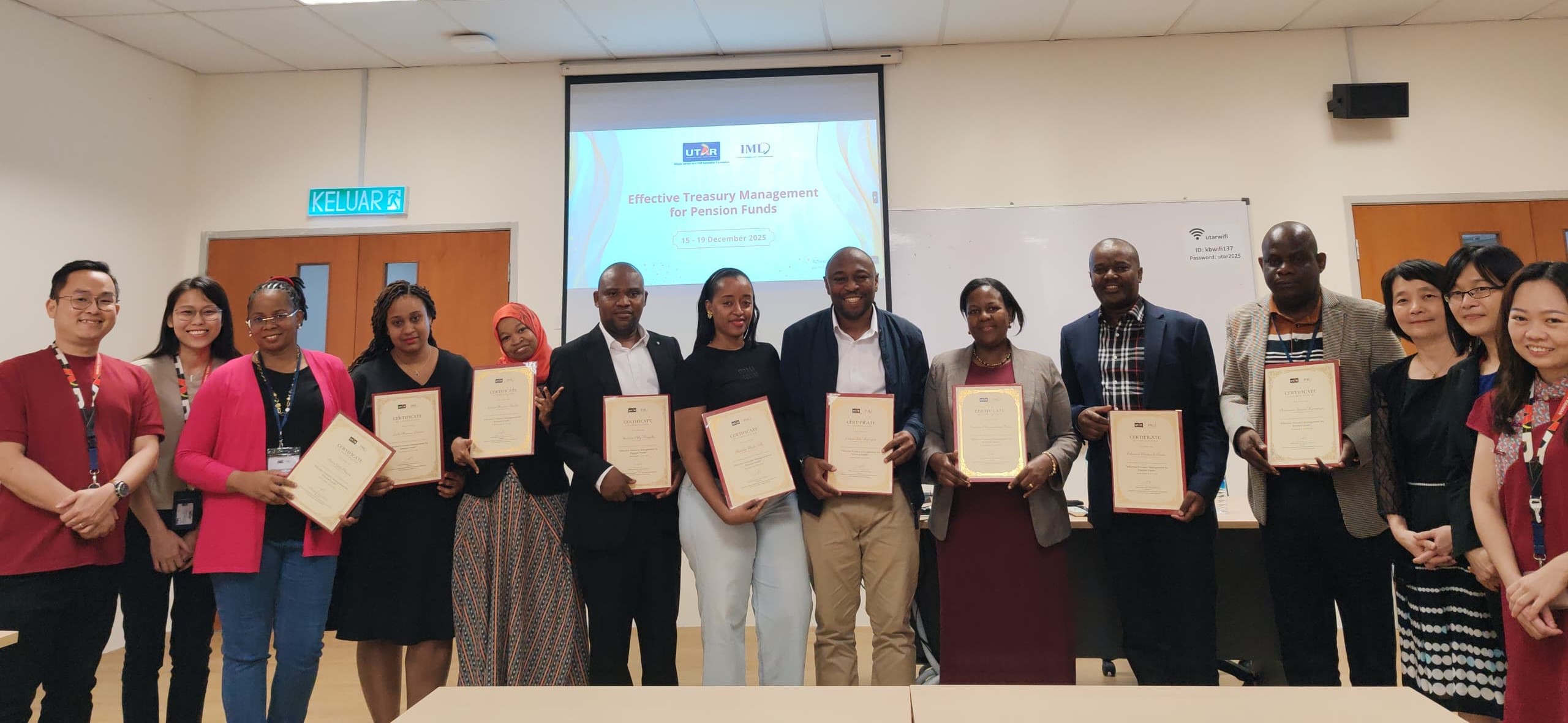 A group photo at the end of the programme