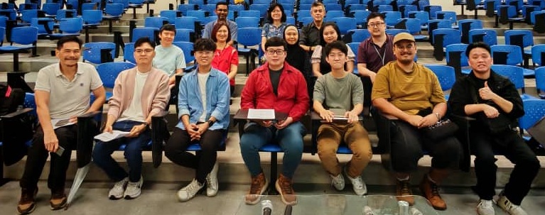 Alumni with Game Study lecturers