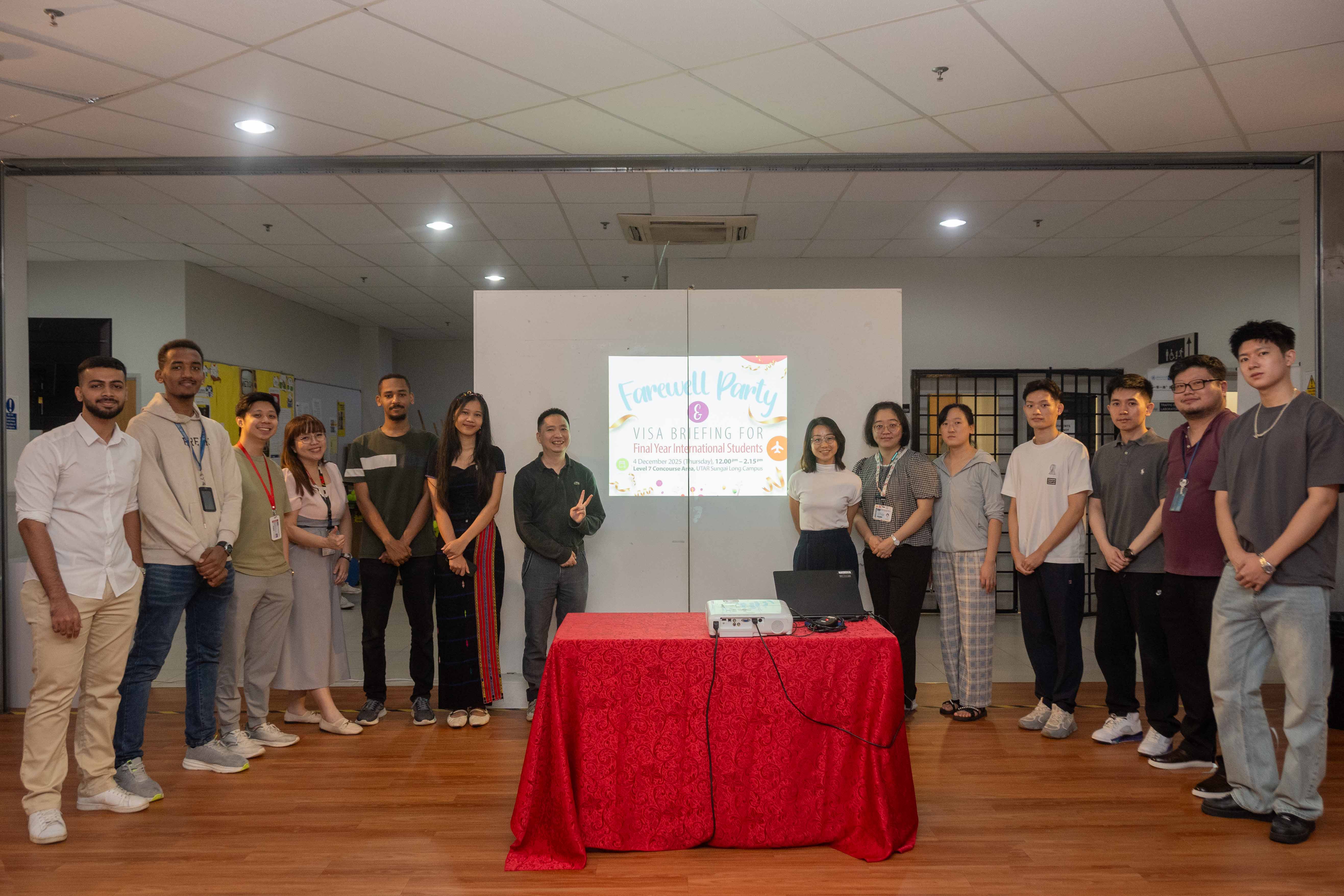 Group photo after the event