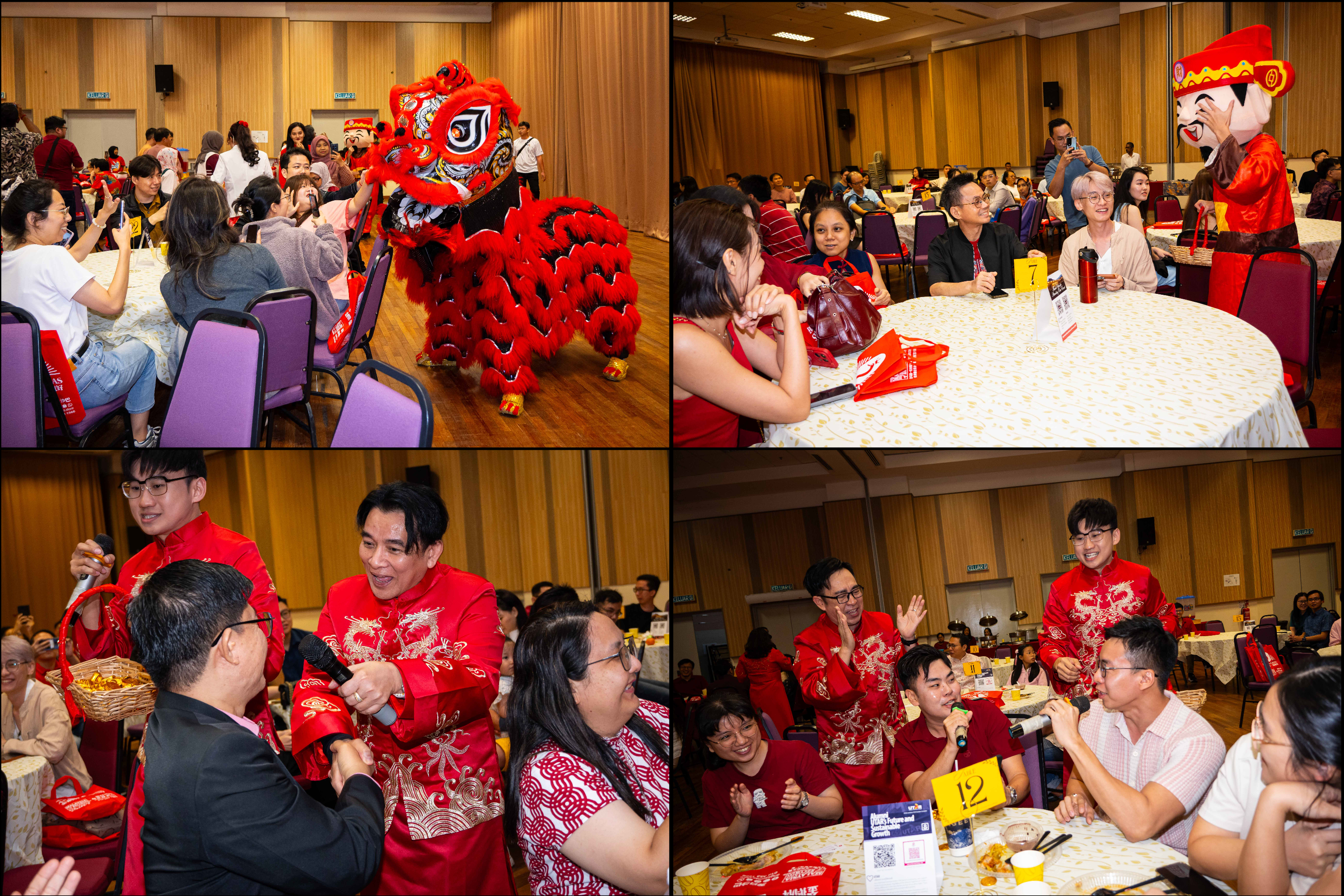 Participants creating memorable moments at the event